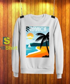 Travel Jamaica Beautiful Beach Sweatshirt