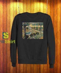 Van Gogh Beautiful Hospital View Sweatshirt