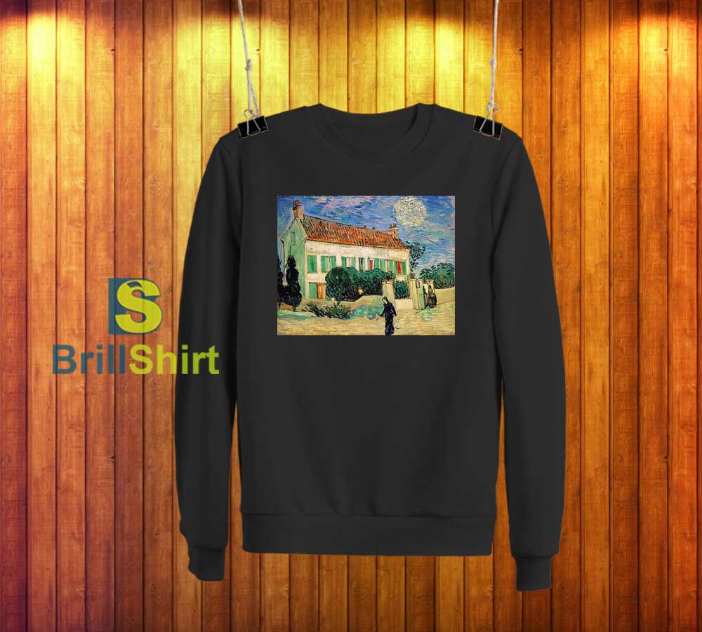 Van Gogh Winter Place Sweatshirt Van Gogh Winter Place Sweatshirt