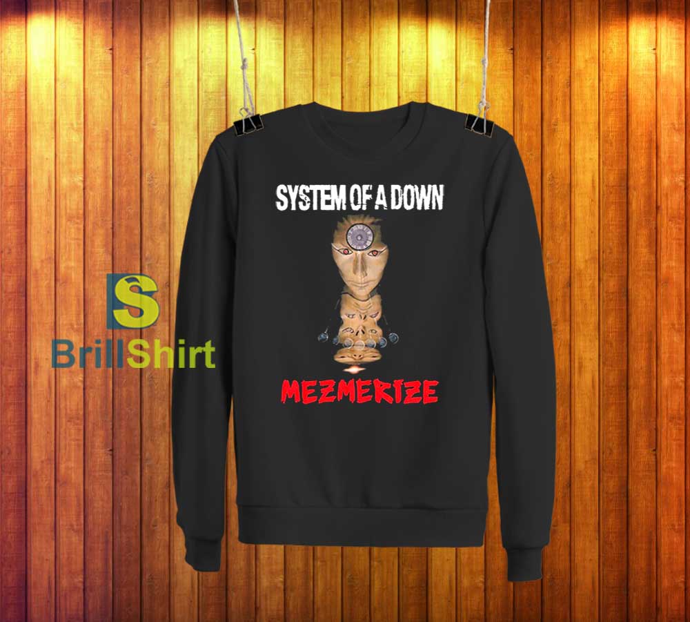 System Of A Down Mezmerize Sweatshirt System Of A Down Toxicity Repeat Sweatshirt