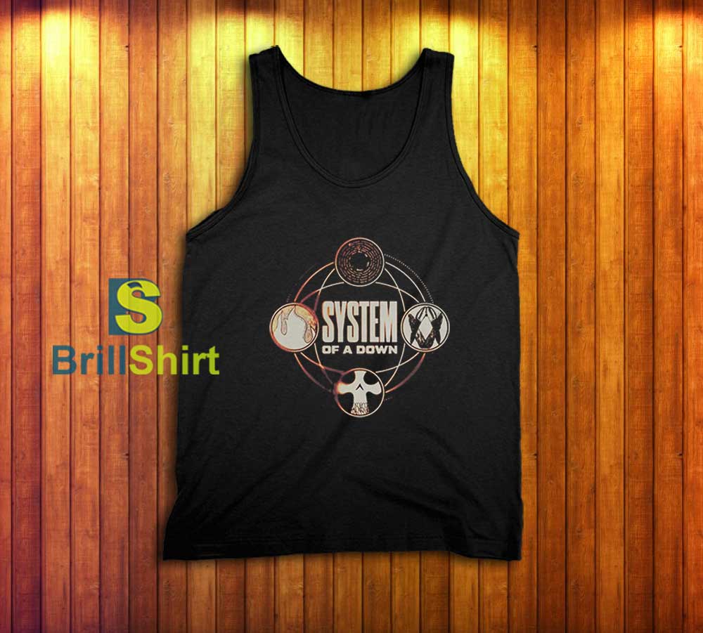 System Of A Down Special Edition Linked Tank Top System Of A Down Special Edition Linked Tank Top
