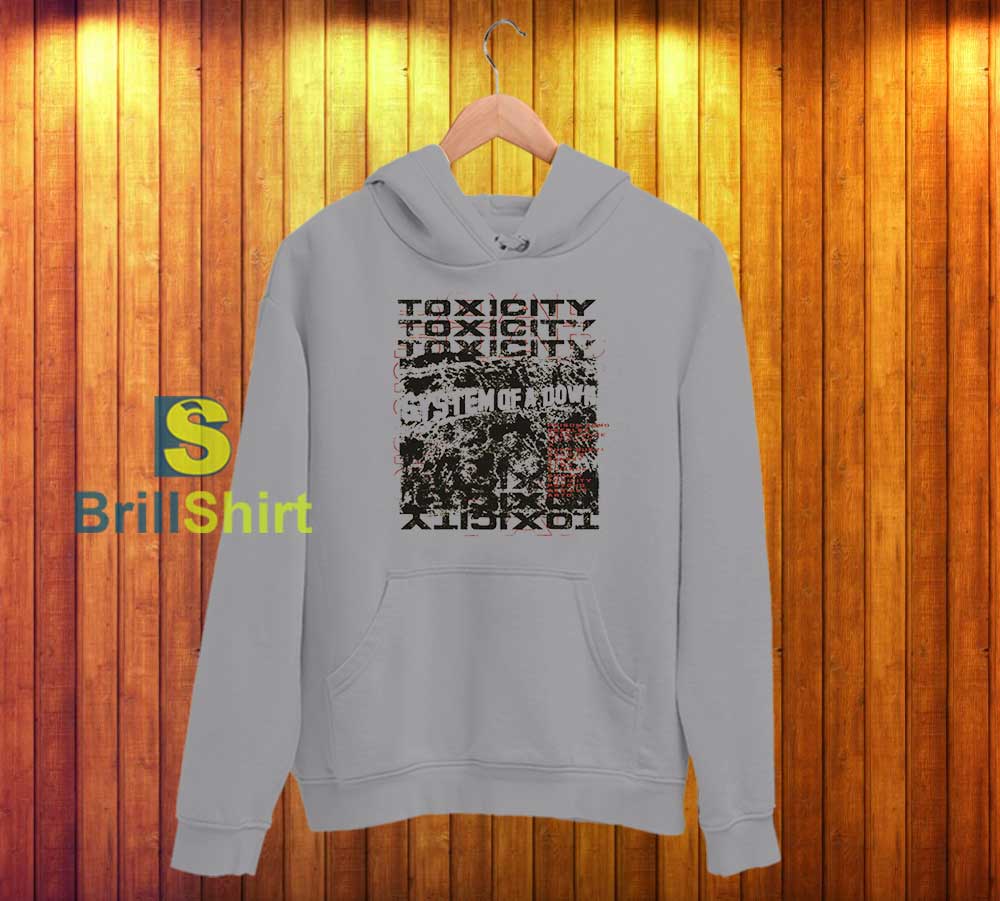 System Of A Down Toxicity Repeat Hoodie System Of A Down Toxicity Repeat Hoodie
