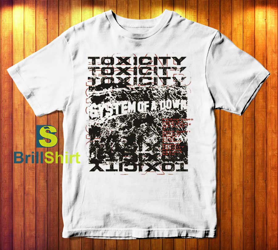 System Of A Down Toxicity Repeat T-Shirt System Of A Down Toxicity Repeat T-Shirt