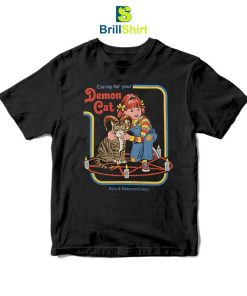 Parody Caring For Your Demon Cat T-Shirt