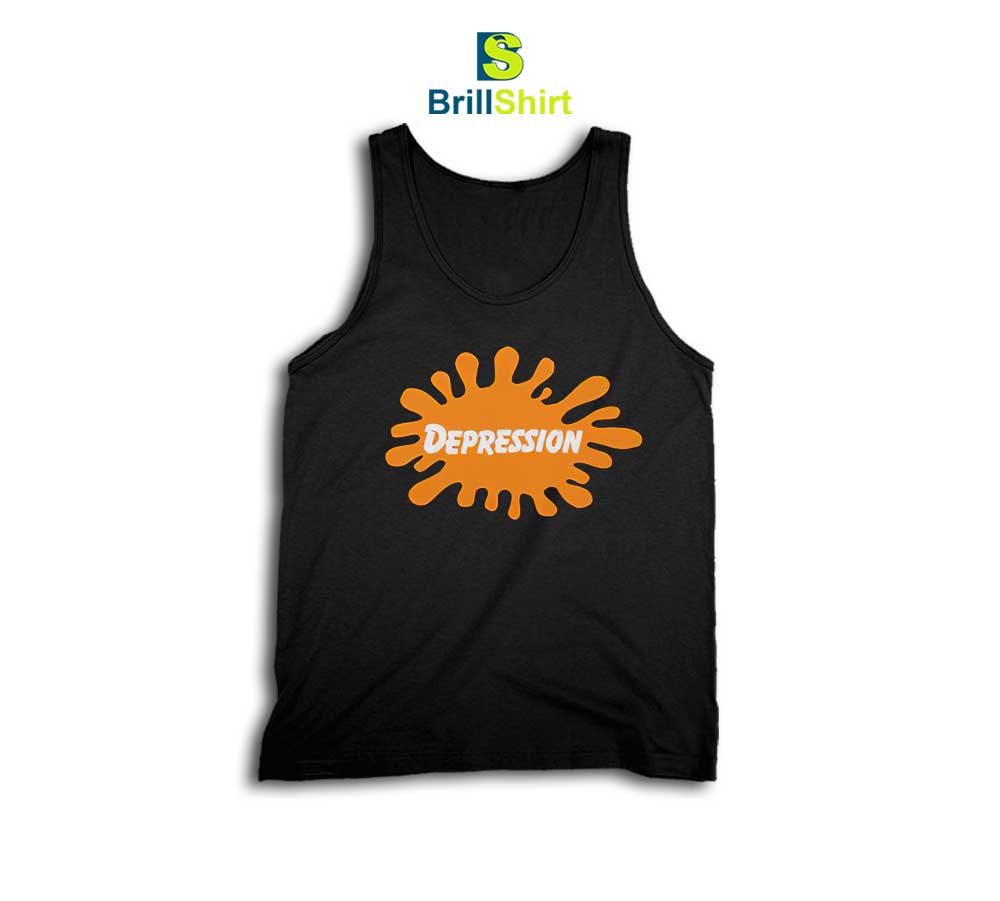 Parody Depressolodean TV Logo Tank Top Parody Depressolodean TV Logo Tank Top