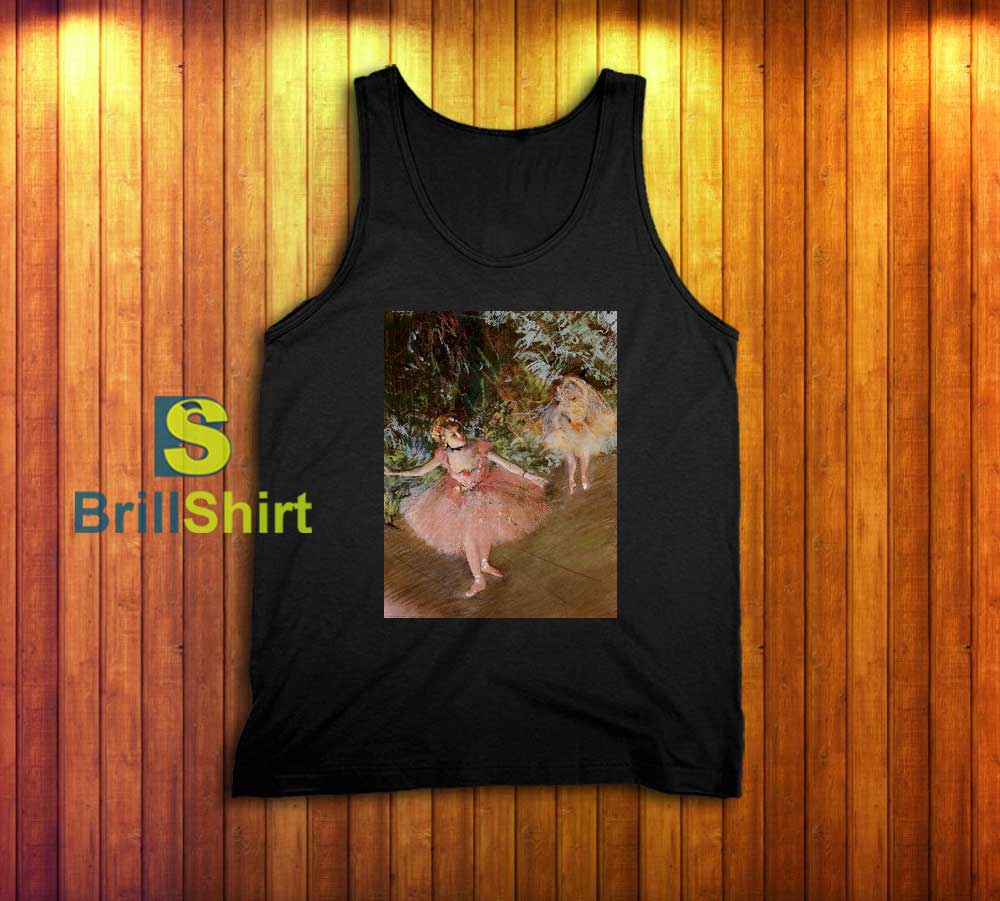Edgar Degas Dancer On Stage Tank Top Edgar Degas Dancer On Stage Tank Top