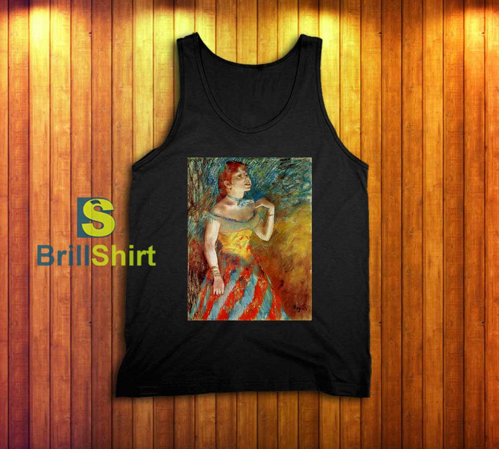 Edgar Degas Singer In Green Tank Top Edgar Degas Singer In Green Tank Top