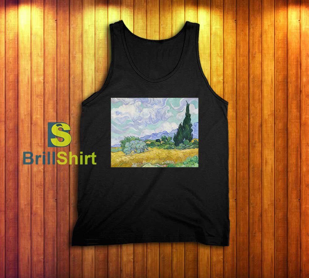 Van Gogh Beautiful Wheatfield Tank Top Van Gogh Beautiful Wheatfield Tank Top