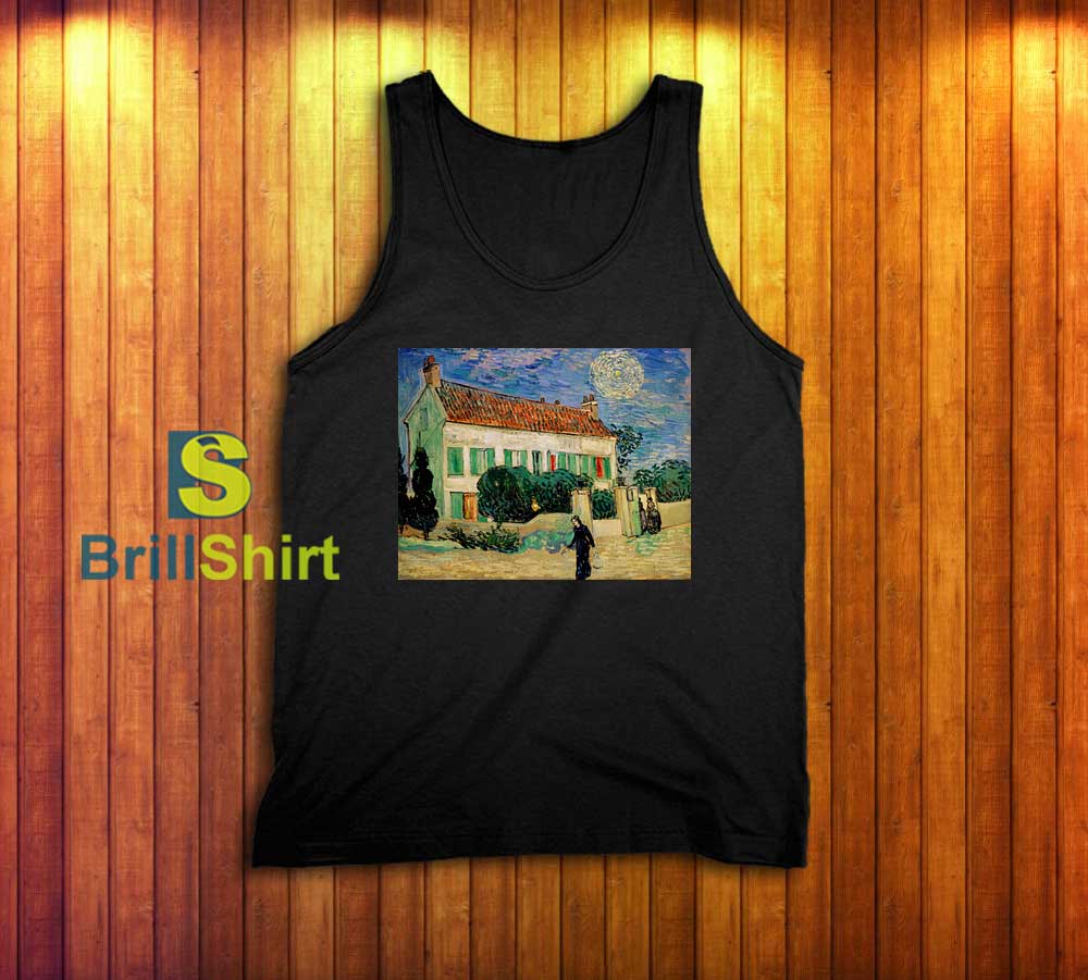 Van Gogh Winter Place Tank Top Van Gogh Winter Place Tank Top