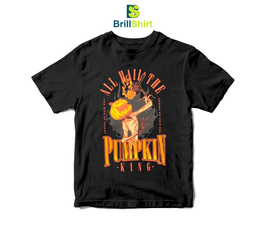 The Nightmare Before Christmas Pumpkin King Flame T-Shirt The Nightmare Before Christmas Pumpkin King Flame T-Shirt