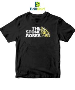 The Stone Roses Logo Black T-Shirt
