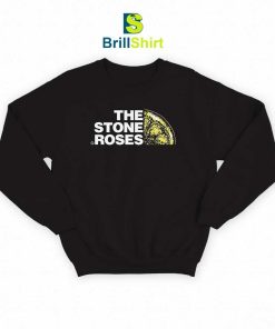 The Stone Roses Logo Black Sweatshirt