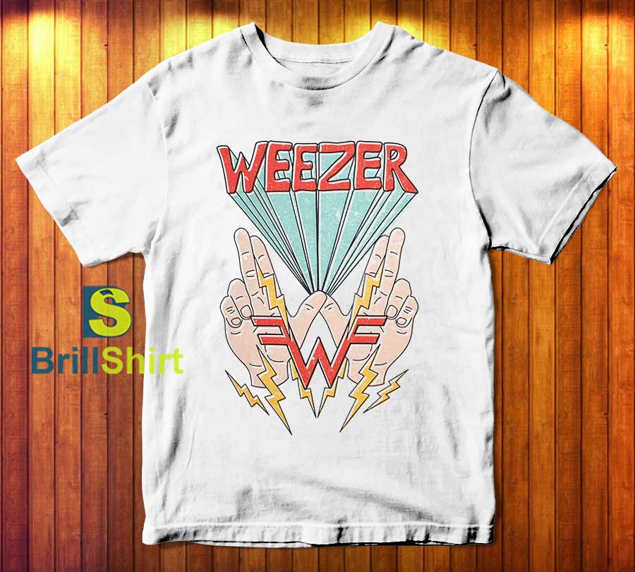 Weezer W Hand Shape T-Shirt Weezer W Hand Shape T-Shirt