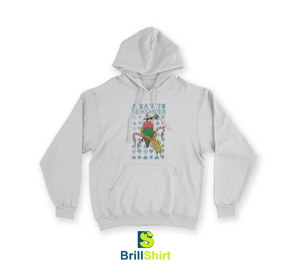 A Day To Remember Ice Cream Bling Hoodie A Day To Remember Ice Cream Bling Hoodie