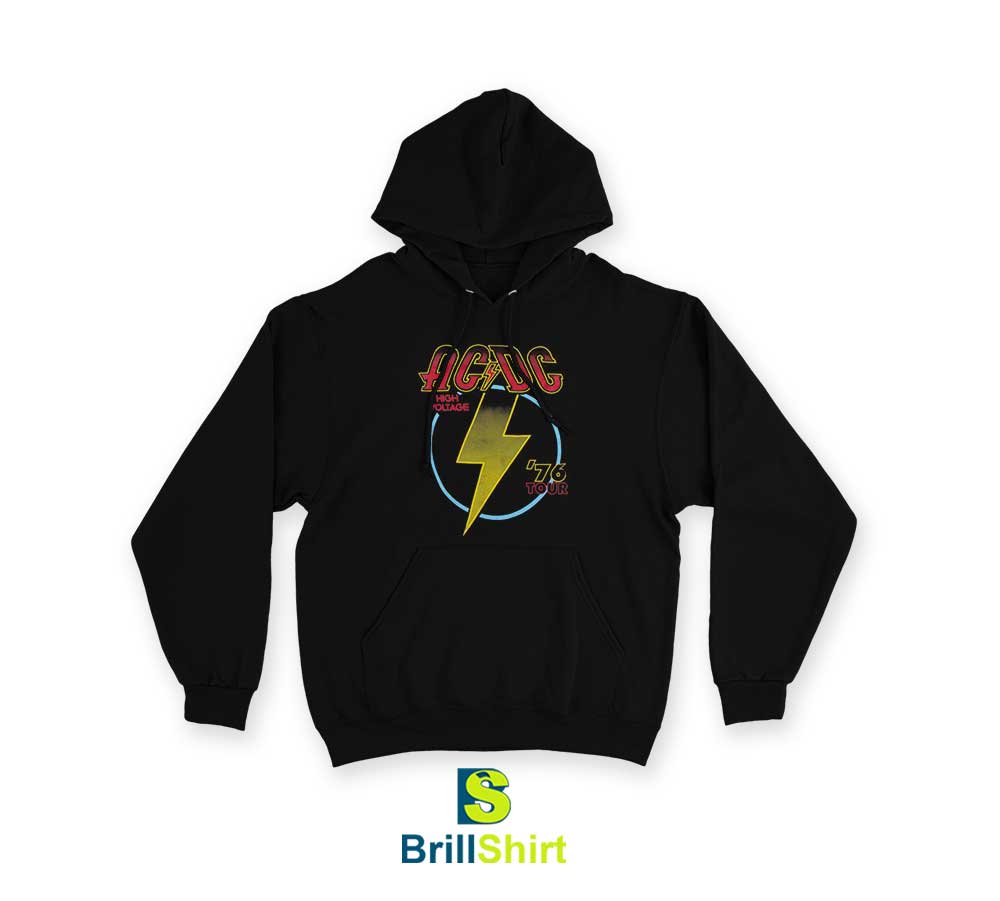 ACDC High Voltage '76 Tour Hoodie ACDC High Voltage '76 Tour Hoodie