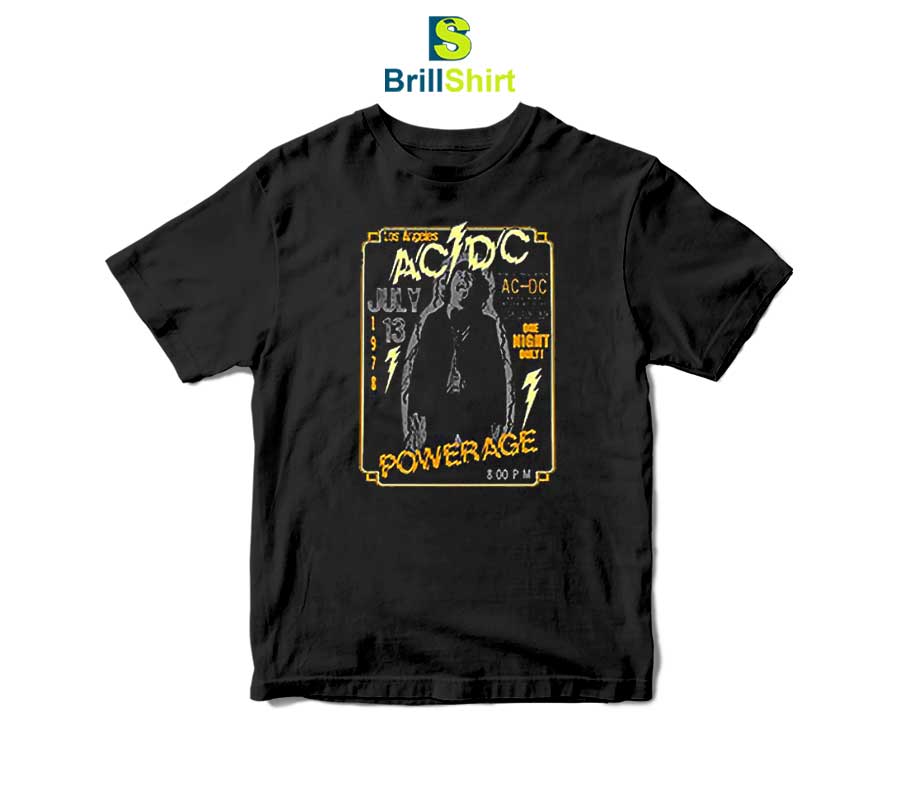 ACDC One Night Only T-Shirt ACDC One Night Only T-Shirt