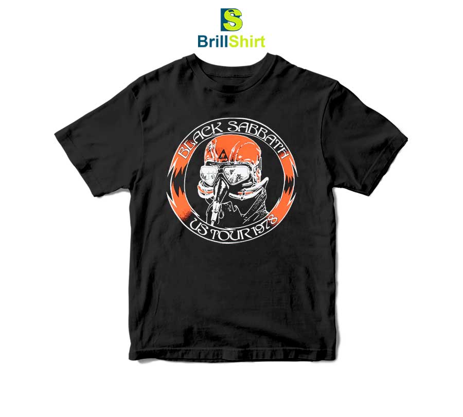 Black Sabbath Never Say Die 1978 Tour T-Shirt Black Sabbath Never Say Die 1978 Tour T-Shirt