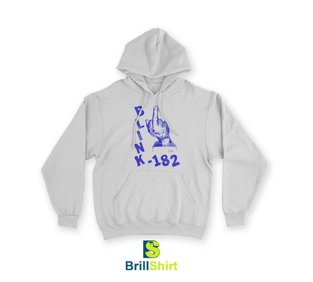 Blink-182 Middle Finger Hoodie Blink-182 Middle Finger Hoodie