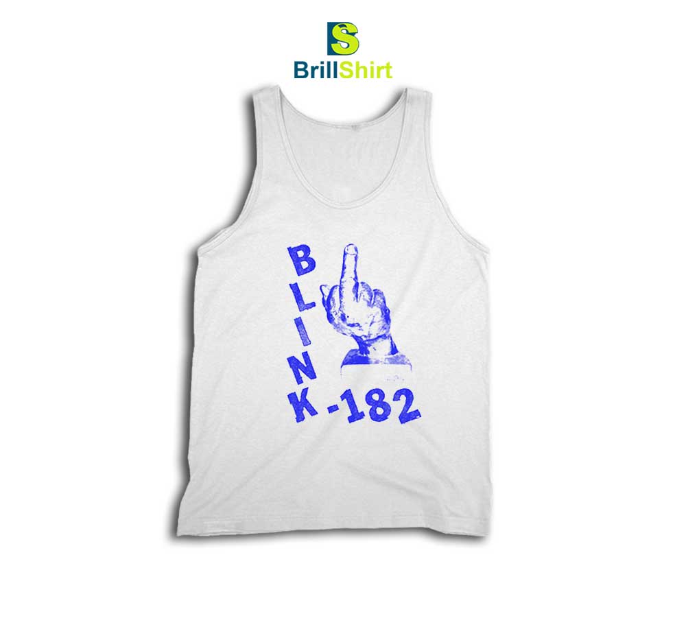 Blink-182 Middle Finger Tank Top Blink-182 Middle Finger Tank Top