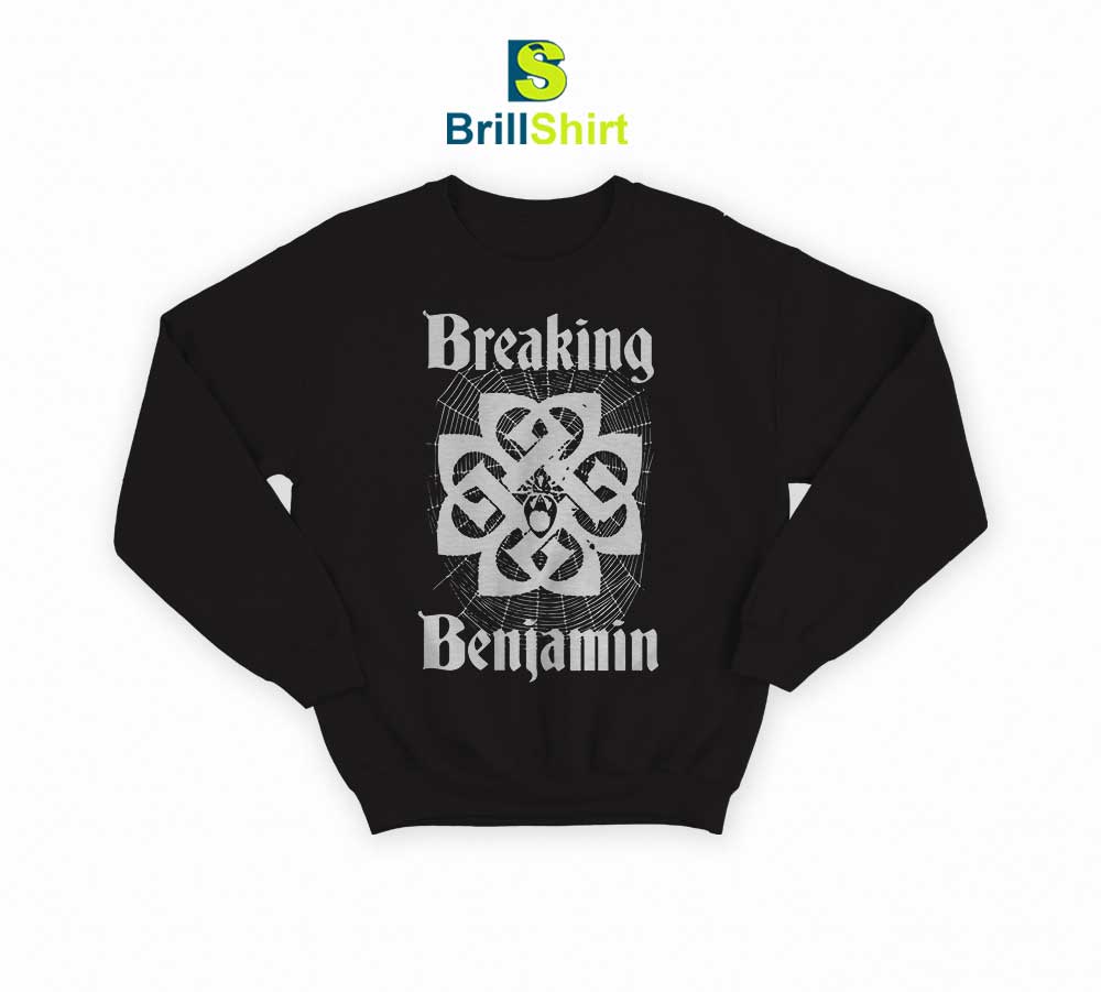 Breaking Benjamin Spider Sweatshirt Breaking Benjamin Spider Sweatshirt