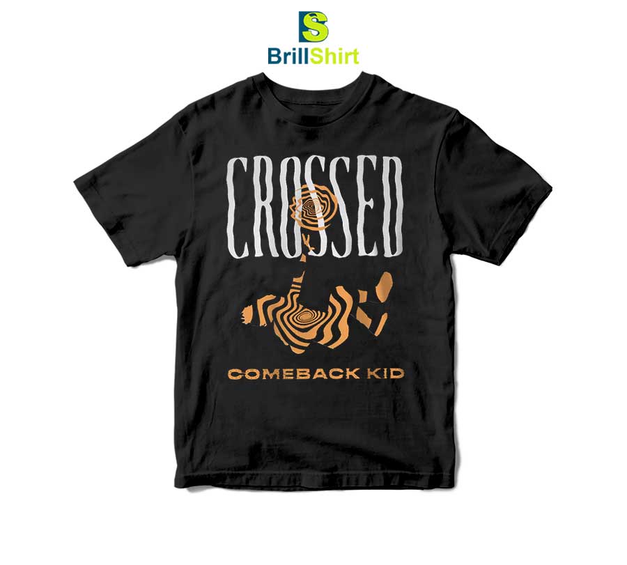 Comeback Kid Crossed Black T-Shirt Comeback Kid Crossed Black T-Shirt