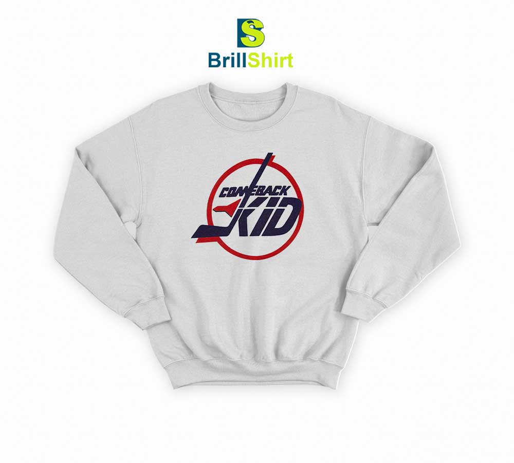 Comeback Kid Jets White Sweatshirt Comeback Kid Jets White Sweatshirt