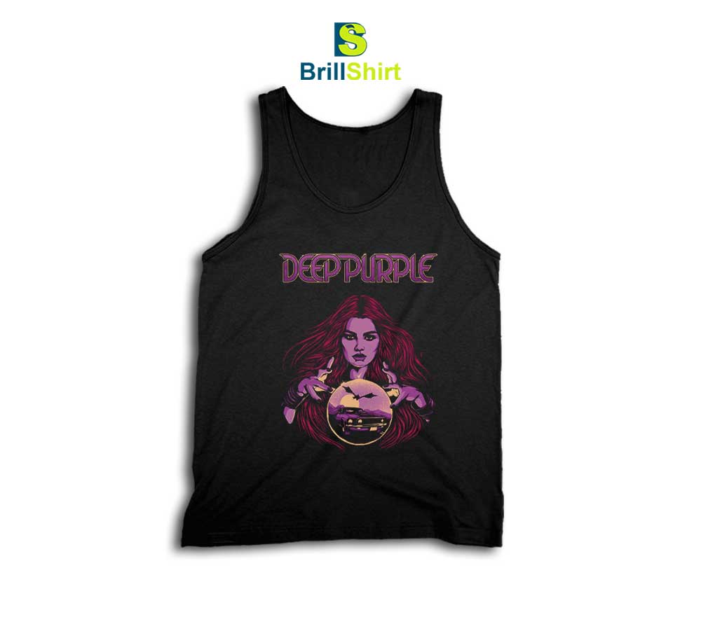 Deep Purple Fortune Teller Tank Top Deep Purple Fortune Teller Tank Top