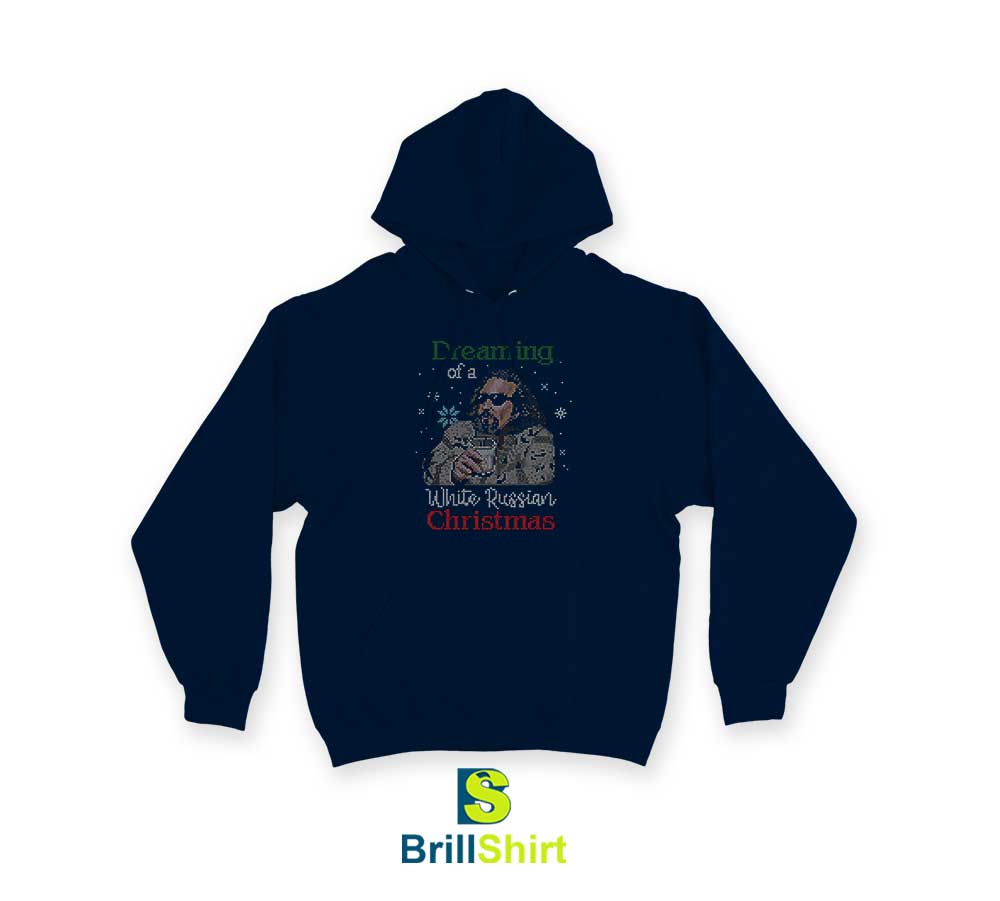 White Russian Christmas Hoodie White Russian Christmas Hoodie