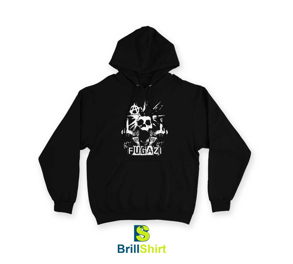 Fugazi Skeleto Punk Hoodie Fugazi Skeleto Punk Hoodie