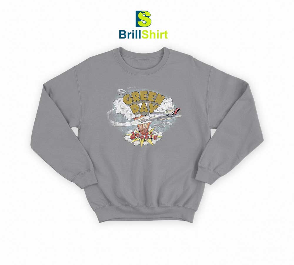 Green Day Dookie Bomb Sweatshirt Green Day Dookie Bomb Sweatshirt