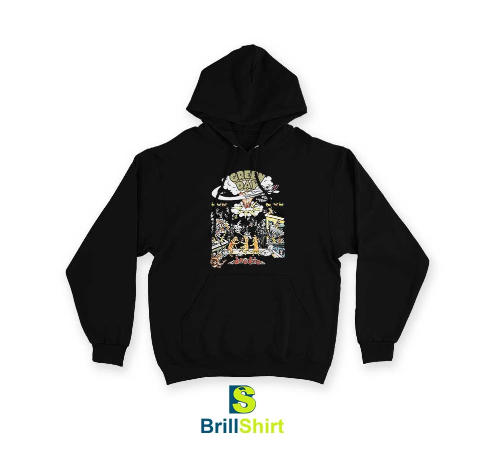 Green Day Dookie Dog Hoodie Green Day Dookie Dog Hoodie