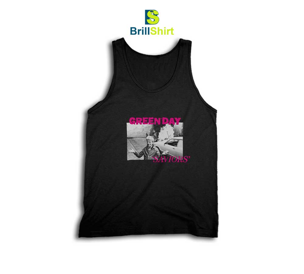 Green Day Saviors Tank Top Green Day Saviors Tank Top