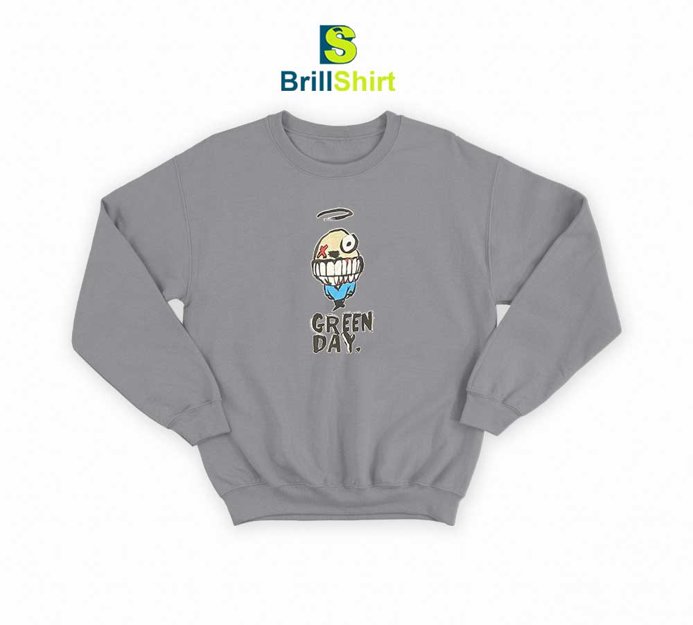 Green Day Warped Rock Sweatshirt Green Day Warped Rock Sweatshirt
