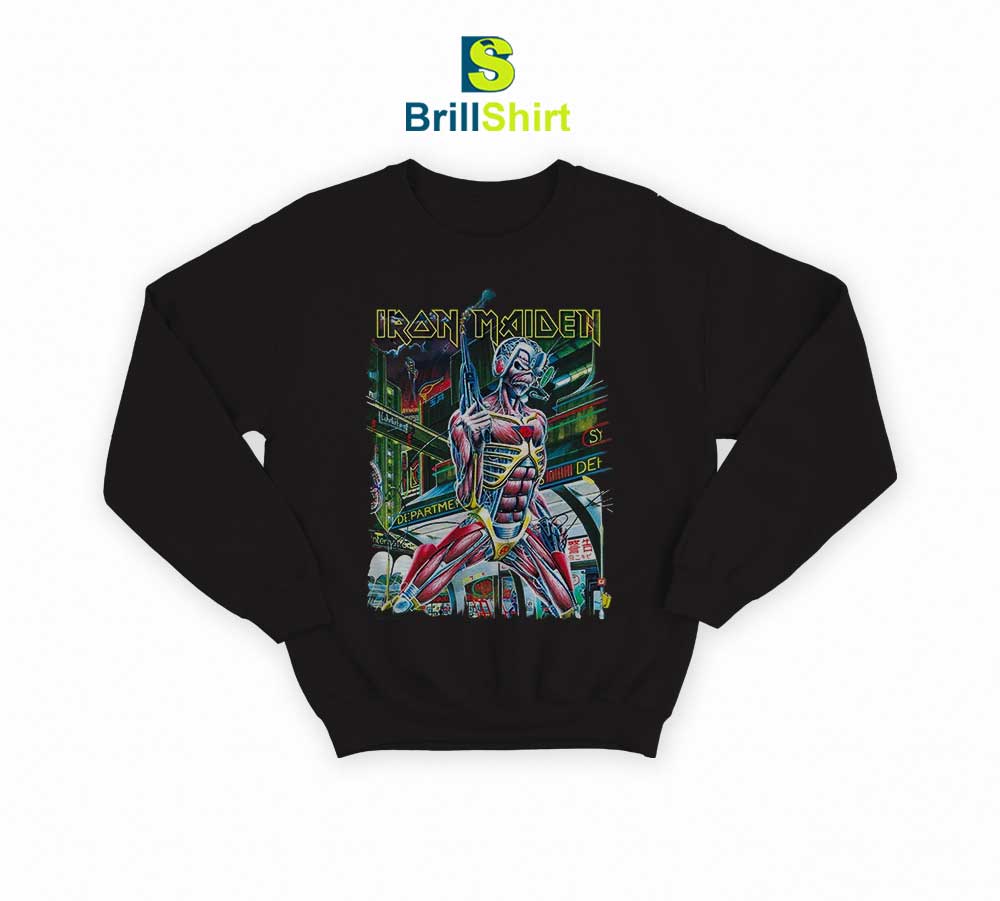 Iron Maiden Somewhere on Tour Sweatshirt Iron Maiden Somewhere on Tour Sweatshirt