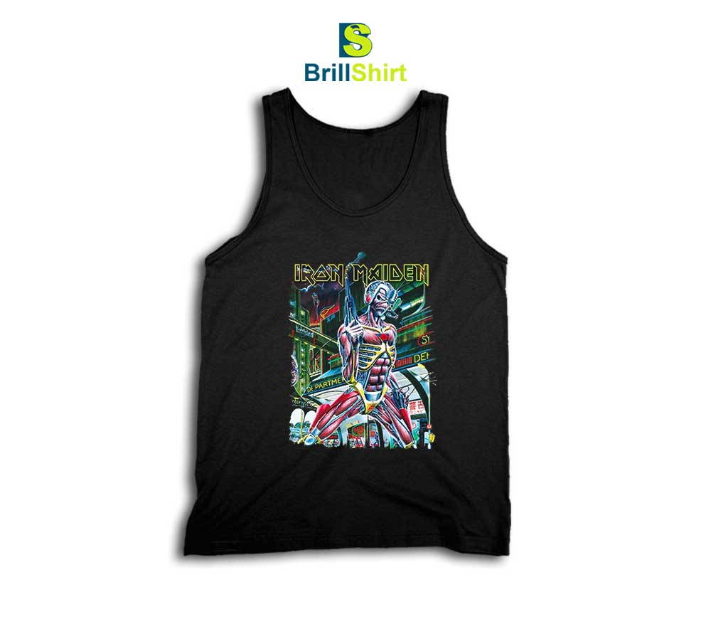 Iron Maiden Somewhere on Tour Tank Top Iron Maiden Somewhere on Tour Tank Top