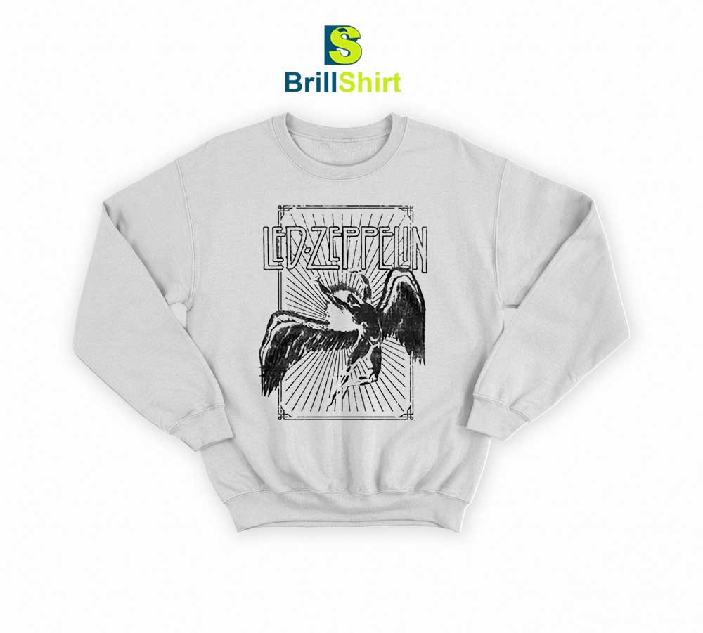 Led Zeppelin Icarus Burst Sweatshirt Led Zeppelin Icarus Burst Sweatshirt