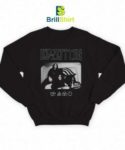Led Zeppelin Icon Logo Photo Sweatshirt