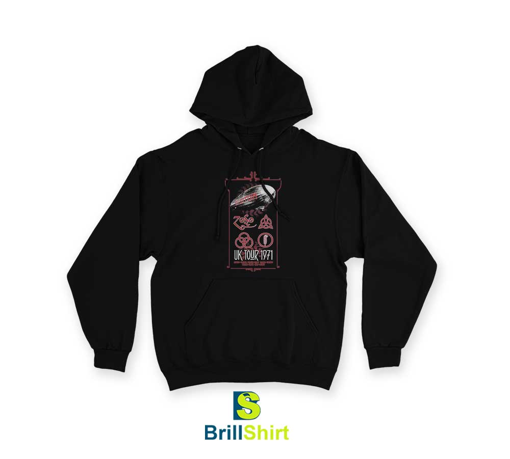 Led Zeppelin Uk Tour 1971 Hoodie Led Zeppelin Uk Tour 1971 Hoodie