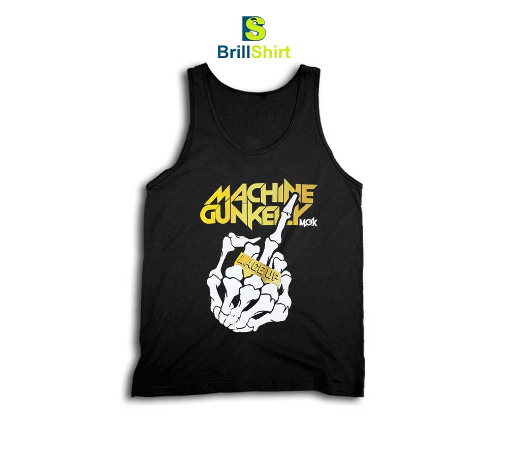 Machine Gun Kelly Middle Finger Tank Top Machine Gun Kelly Middle Finger Tank Top