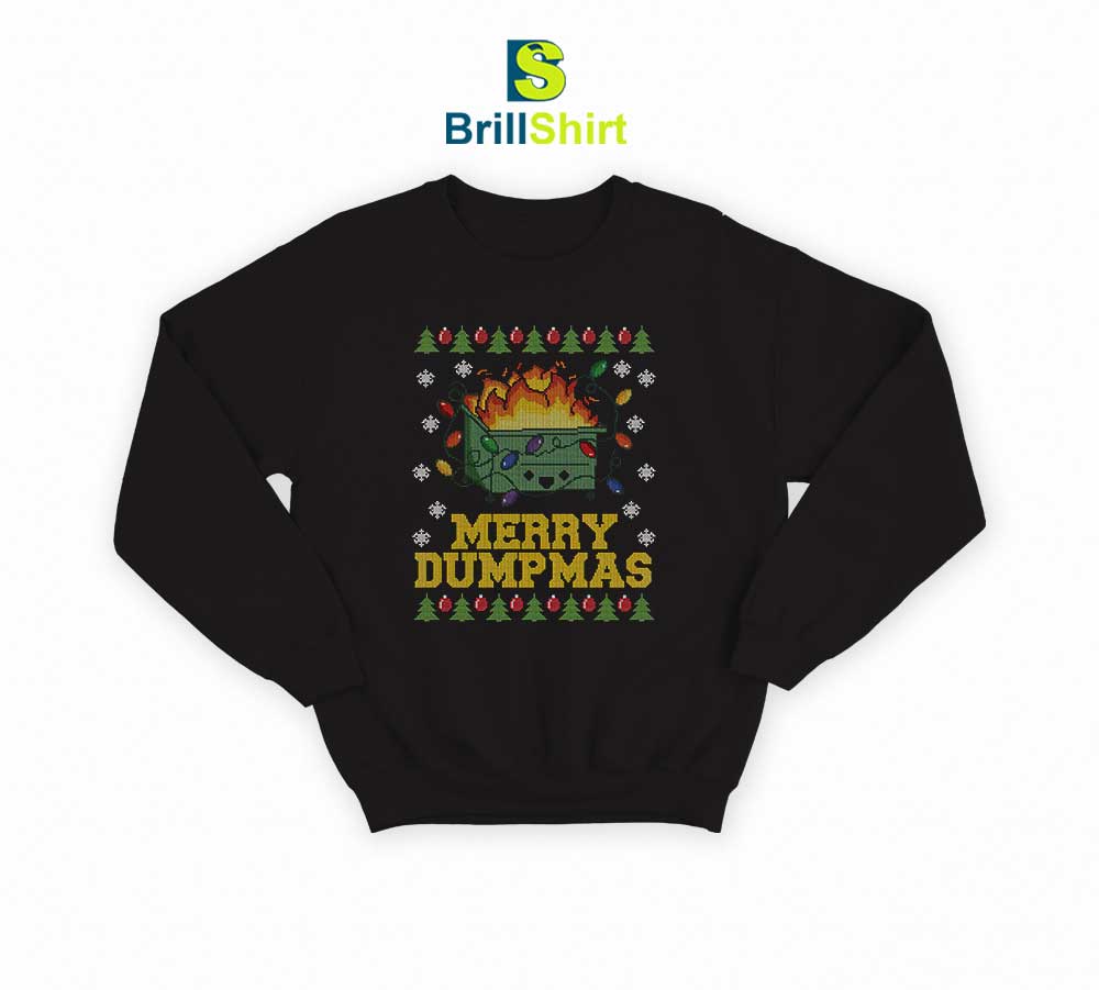 Merry Dumpmas Christmas Sweatshirt Merry Dumpmas Christmas Sweatshirt