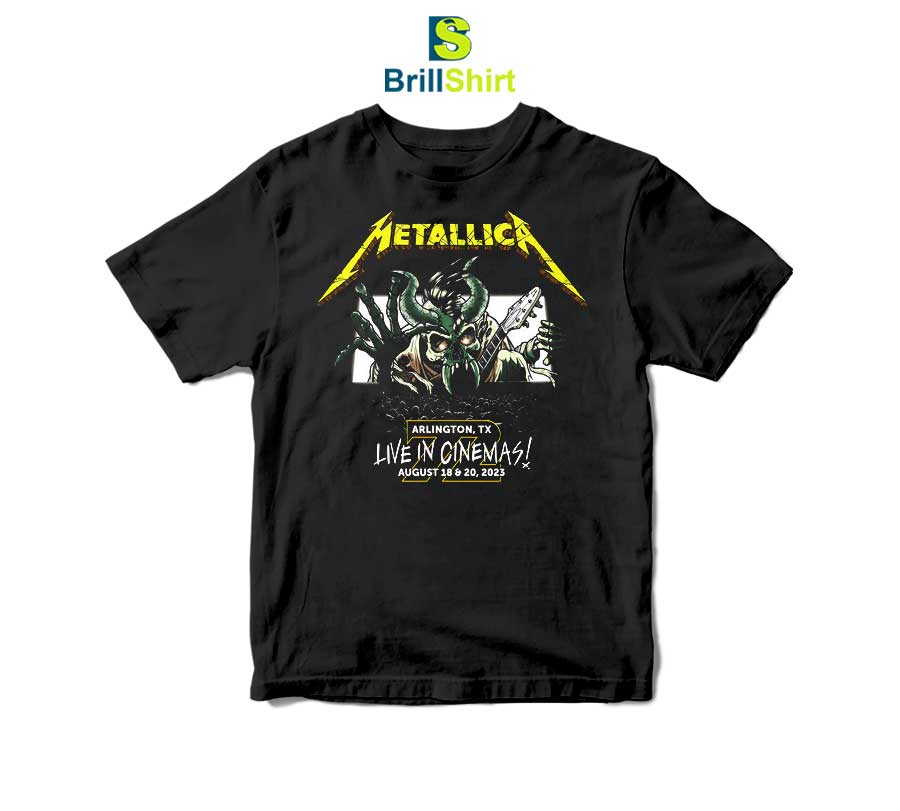 Metallica Live From Arlington 2023 T-Shirt Metallica Live From Arlington 2023 T-Shirt