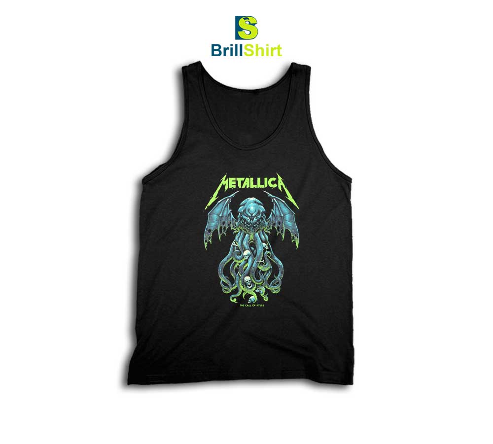 Metallica The Call Of Ktulu Luke Preece Tank Top Metallica The Call Of Ktulu Luke Preece Tank Top