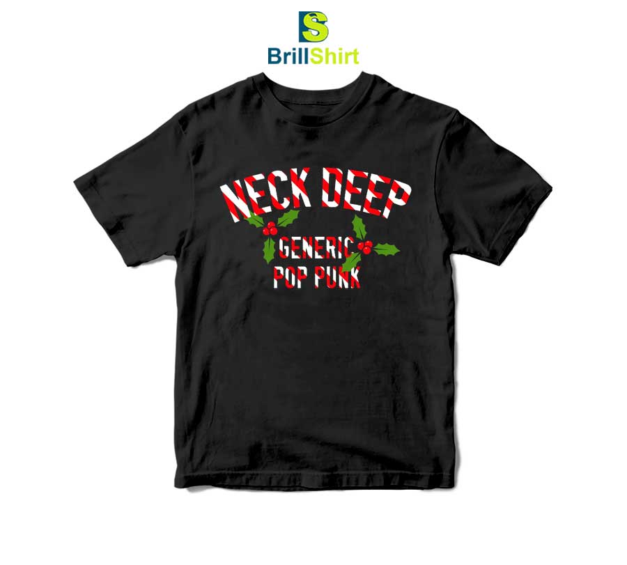 Neck Deep Generic Pop Punk Peppermint Version T-Shirt Neck Deep Generic Pop Punk Peppermint Version T-Shirt