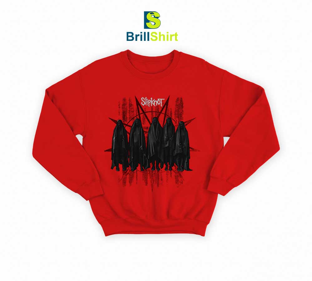 Slipknot-Shrouded-Group--Sweatshirt- Slipknot-Shrouded-Group--Sweatshirt-