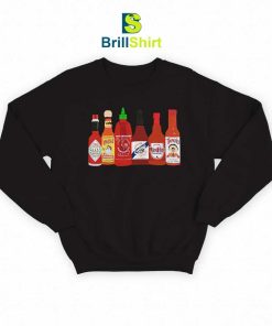 Chili Pepper Day Gift Hot Sauce Sweatshirt