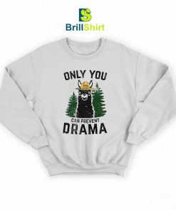 Parody Only You Can Prevent Drama Sweatshirt