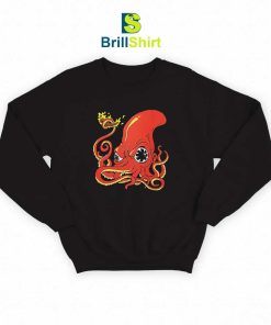 Chili Pepper Red Hot Octopus Sweatshirt
