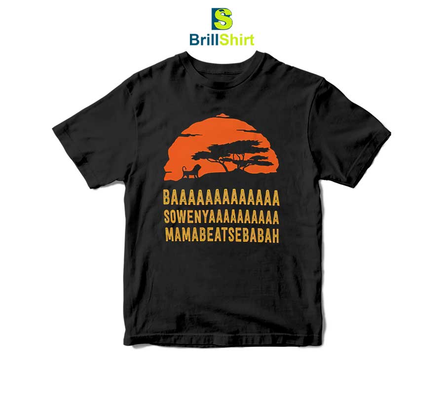 Parody Baaaa Sowenyaa Mamabeatsebabah T-Shirt Parody Baaaa Sowenyaa Mamabeatsebabah T-Shirt