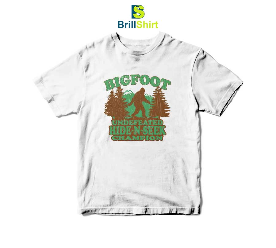 Quotes Bigfoot Hide N Seek Champion T-Shirt Quotes Bigfoot Hide N Seek Champion T-Shirt