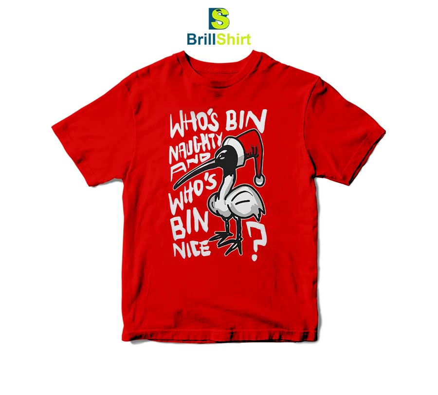 Quotes Who's Bin Naughty T-Shirt Quotes Who's Bin Naughty T-Shirt